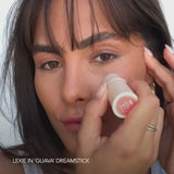 persona guava cream blush try-on