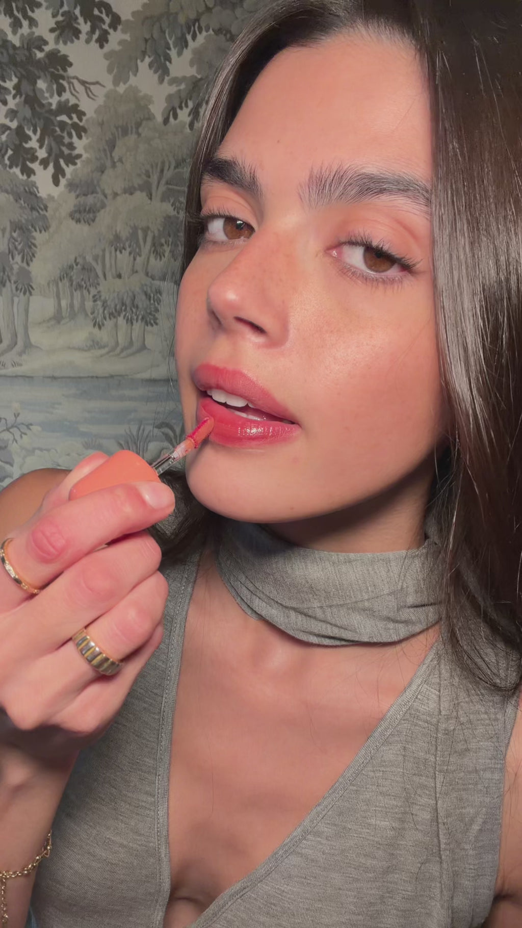 persona peach cloudtint lip gloss stain