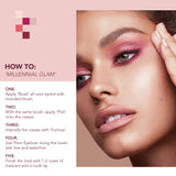 how to use pink eyeshadow